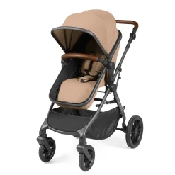 Ickle Bubba - Cosmo All in One i-Size Travel System with ISOFIX Base - Desert/Tan