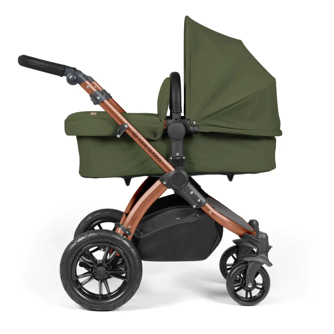 Ickle Bubba - Stomp Luxe - All in One i-Size Stratus Travel System & Isofix Base