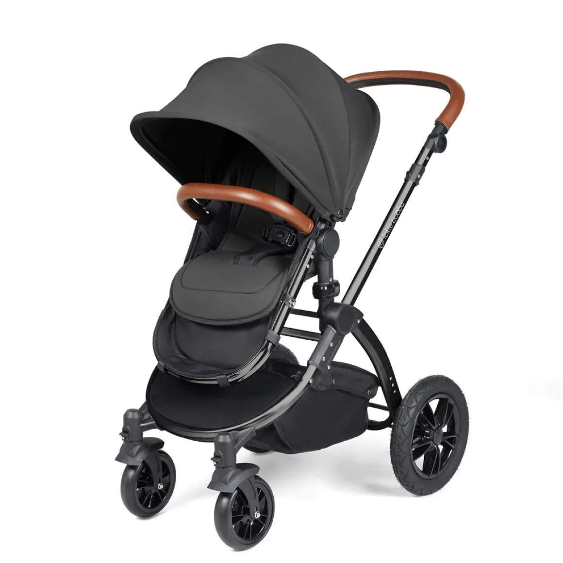 Ickle Bubba - Stomp Luxe - All in One i-Size Stratus Travel System & Isofix Base