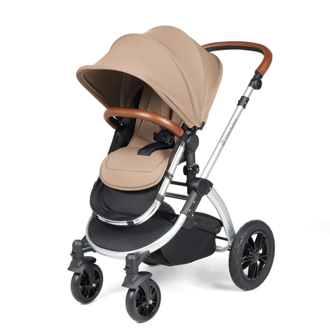Ickle Bubba - Stomp Luxe - All in One i-Size Stratus Travel System & Isofix Base