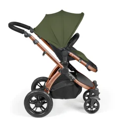 Ickle Bubba - Stomp Luxe - All in One i-Size Stratus Travel System & Isofix Base