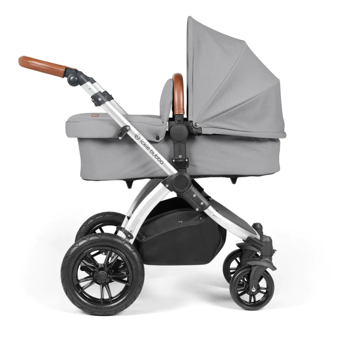 Ickle Bubba - Stomp Luxe - All in One i-Size Stratus Travel System & Isofix Base