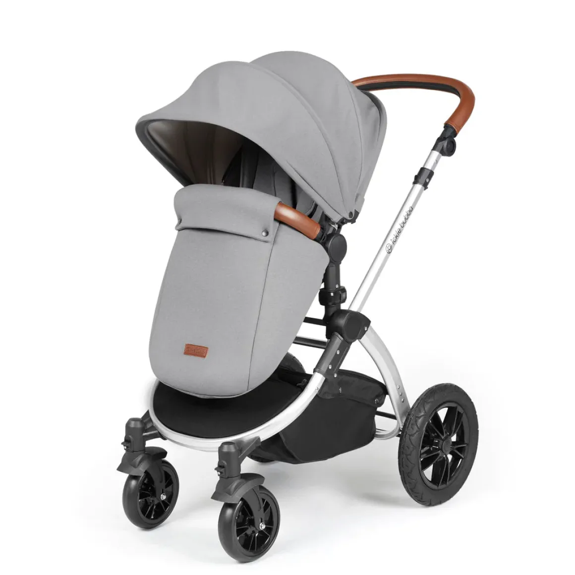 Ickle Bubba - Stomp Luxe - All in One i-Size Stratus Travel System & Isofix Base