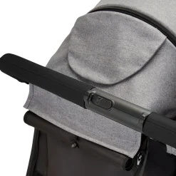 Ickle Bubba Venus Double Stroller - Space Grey / Black