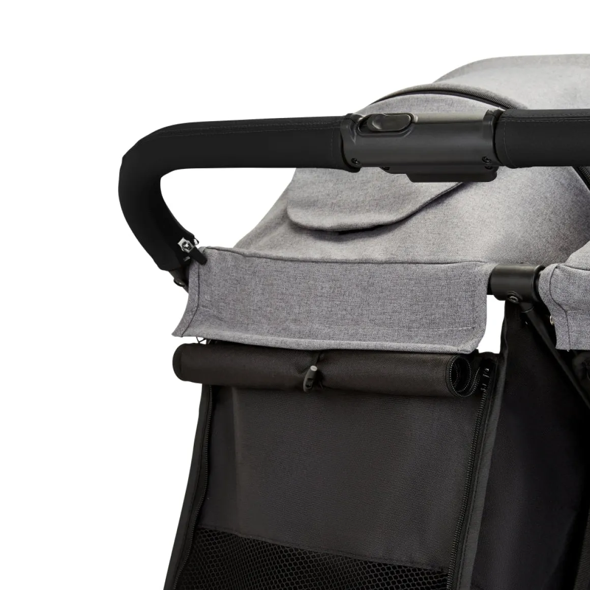 Ickle Bubba Venus Double Stroller - Space Grey / Black