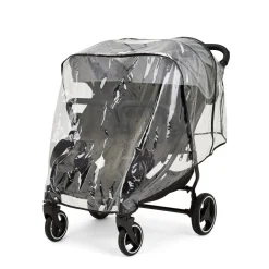 Ickle Bubba Venus Double Stroller - Space Grey / Black