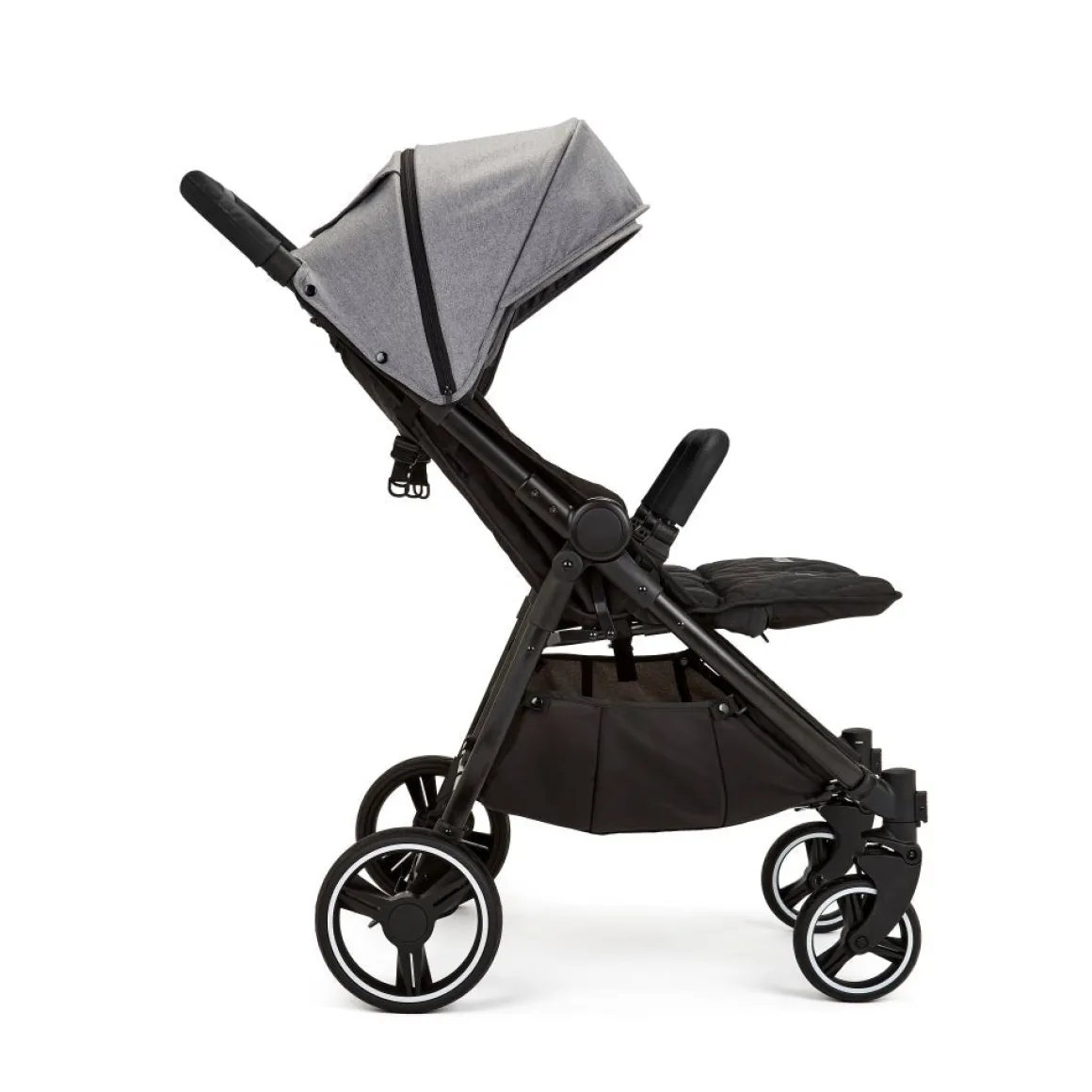 Ickle Bubba Venus Double Stroller - Space Grey / Black