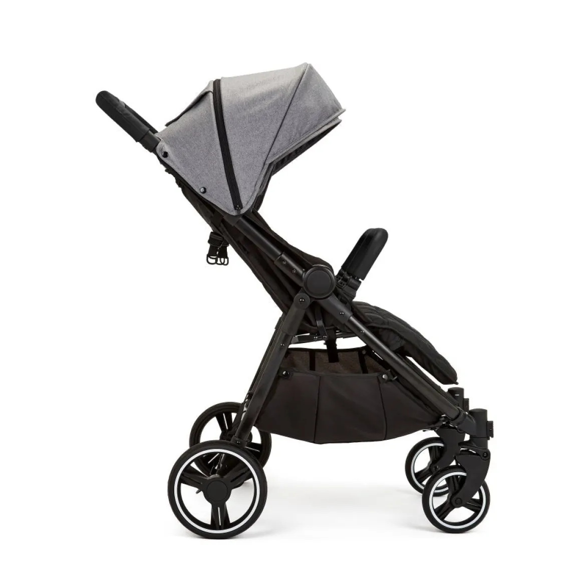 Ickle Bubba Venus Double Stroller - Space Grey / Black