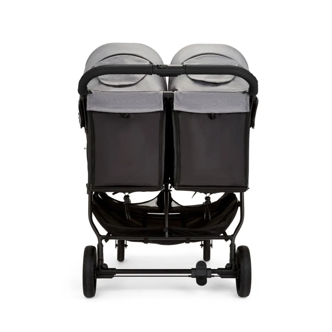 Ickle Bubba Venus Double Stroller - Space Grey / Black