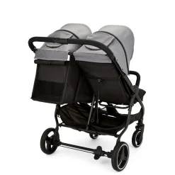 Ickle Bubba Venus Double Stroller - Space Grey / Black