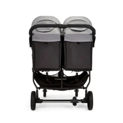 Ickle Bubba Venus MAX Double Stroller -  Space Grey / Black