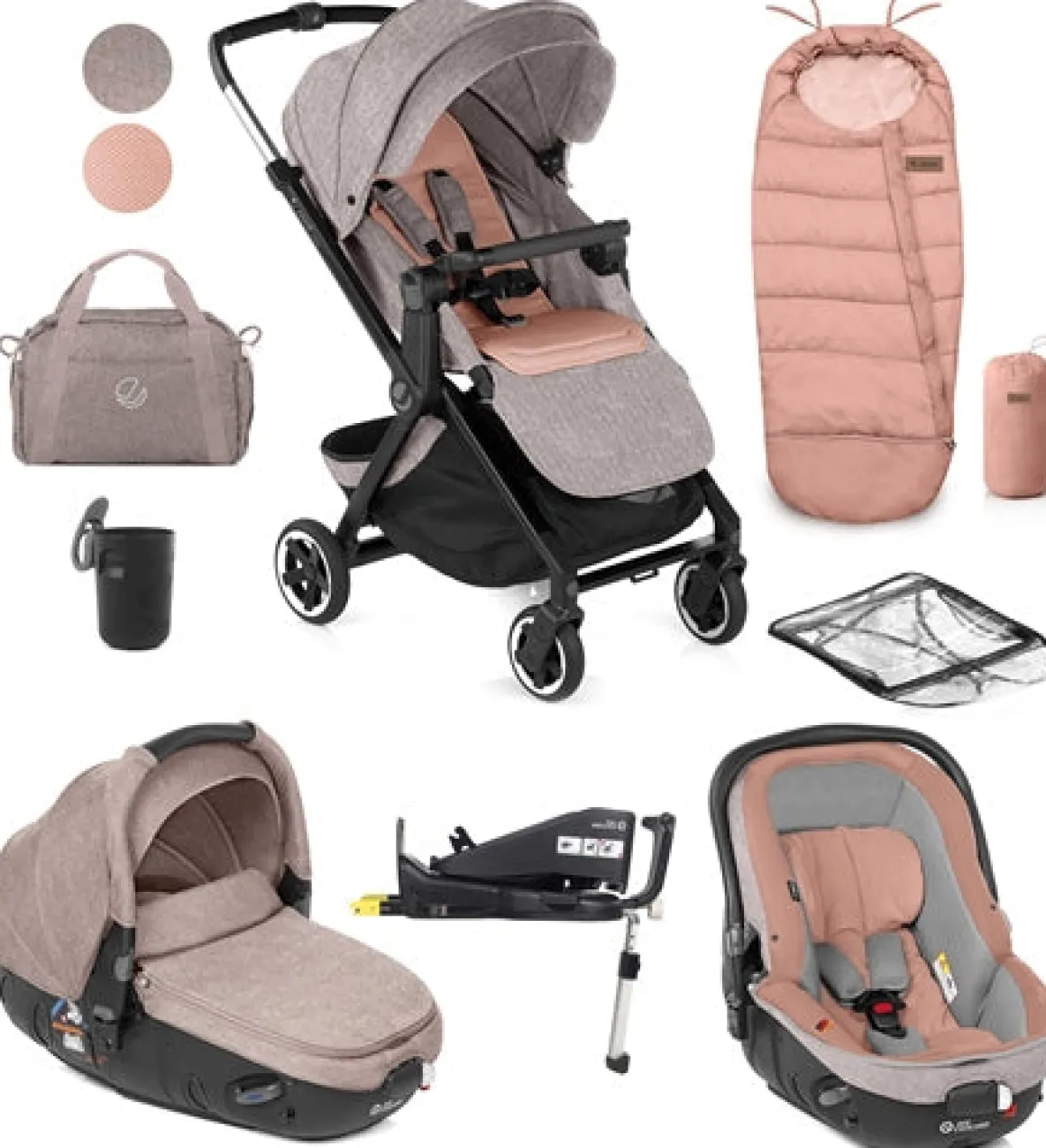 Jane Newel + Matrix - 10 Piece Travel System Bundle