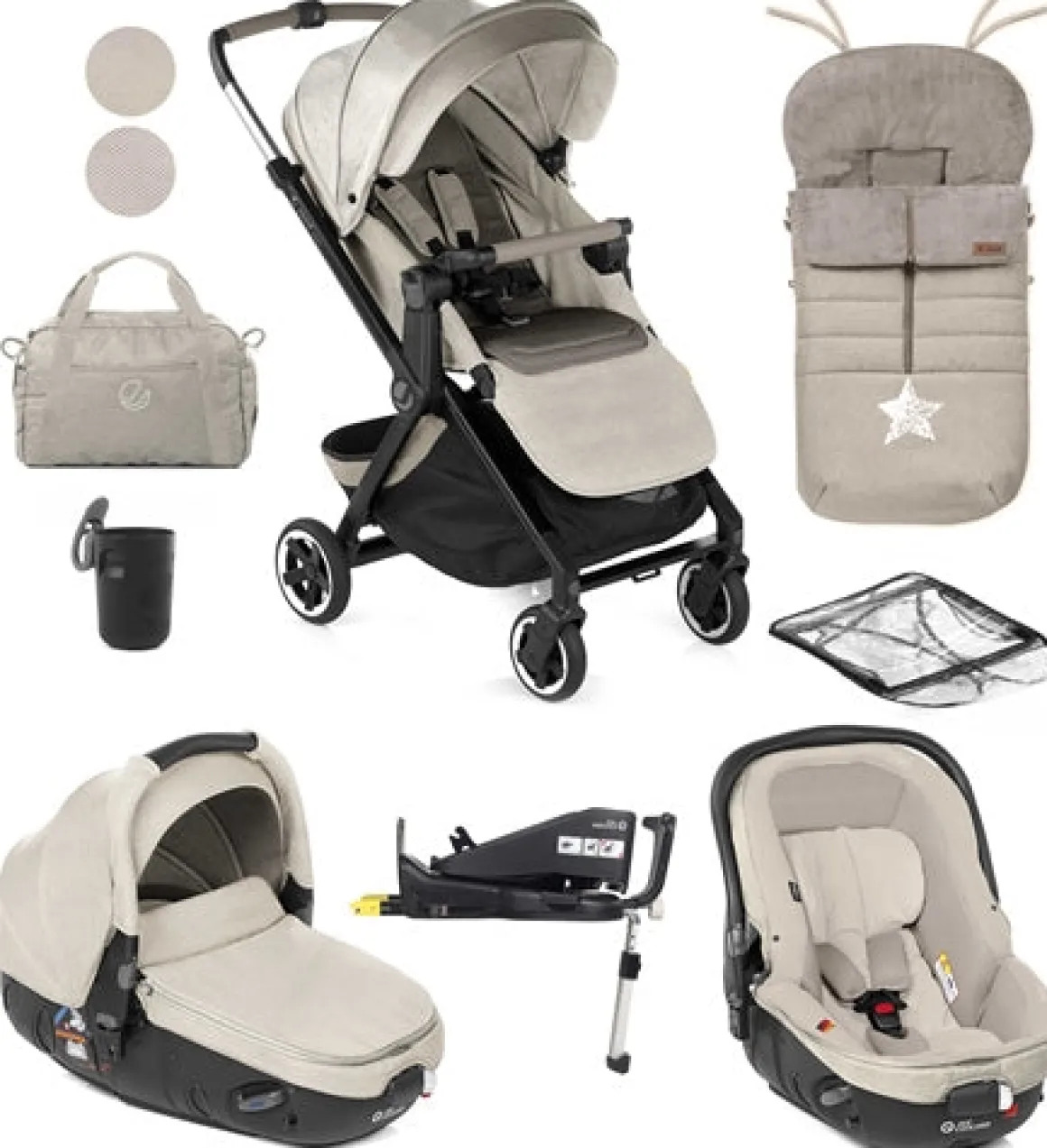 Jane Newel + Matrix - 10 Piece Travel System Bundle