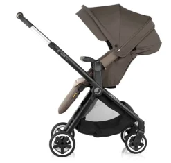 Jane Newel + Micro Pro + Koos iSize R1 Travel System, Cold Black