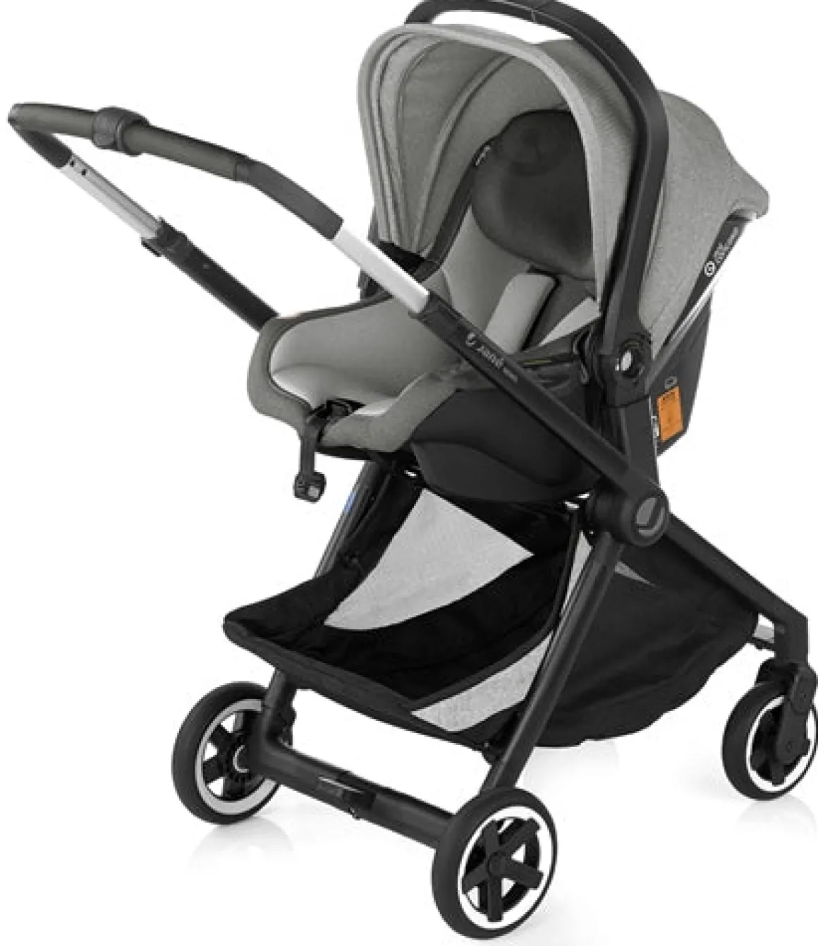 Jane Newel + Micro Pro + Koos iSize R1 Travel System, Dim Grey