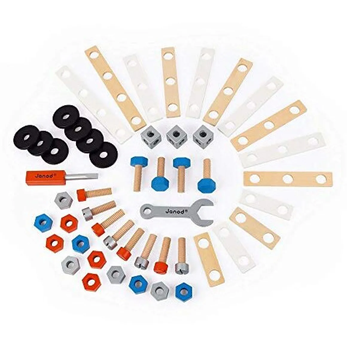 Janod - Brico'Kids 50 Piece Barrel