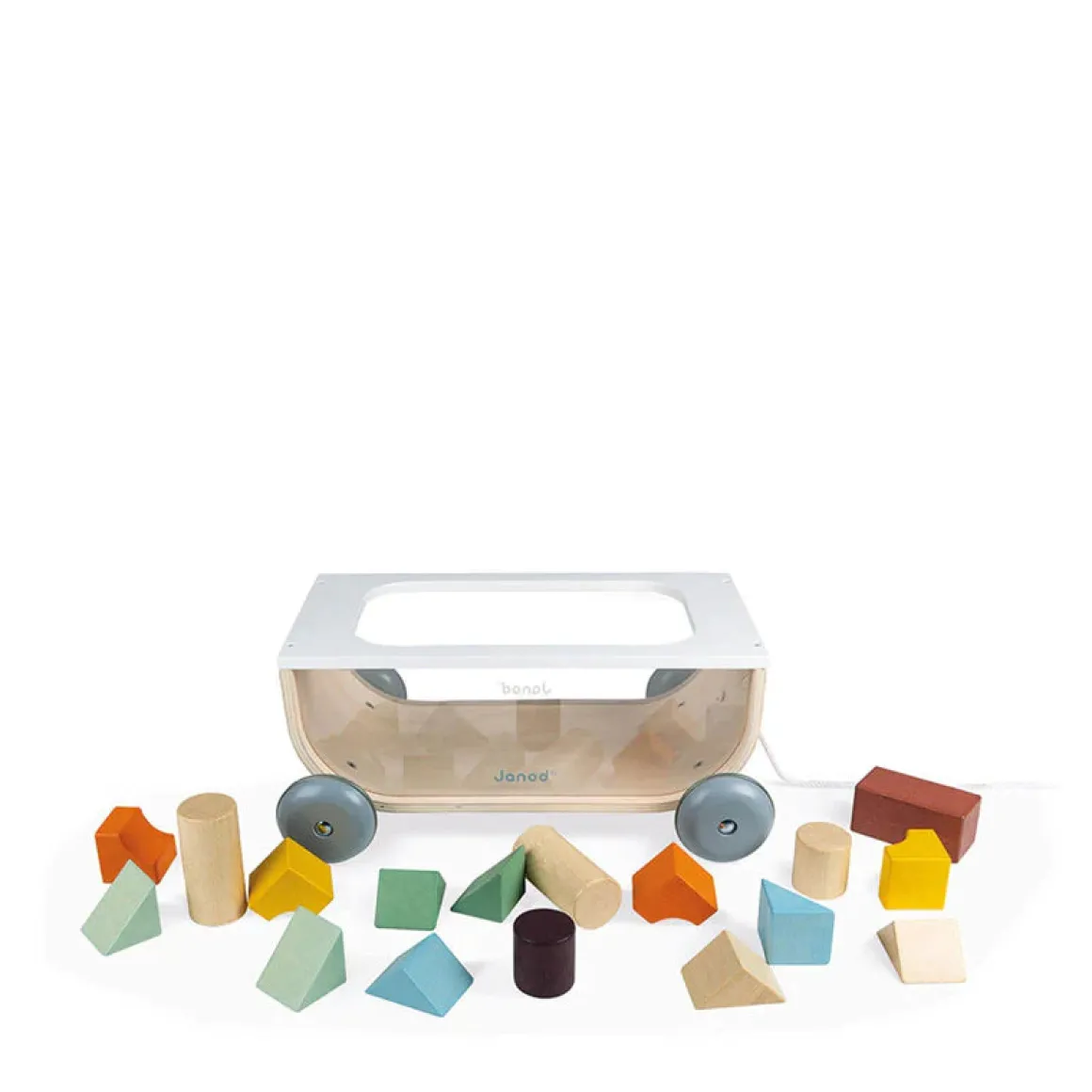 Janod - Cart With Blocks