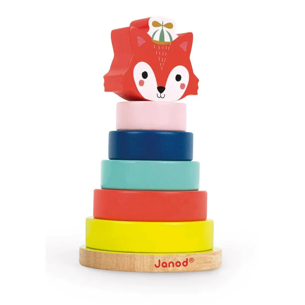 Janod Baby Forest Fox Stacker