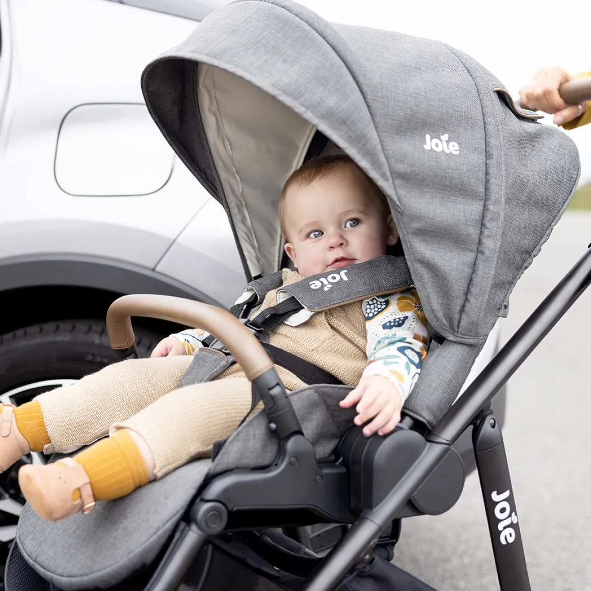 Joie Cycle Versatrax Trio Travel System - Shell Grey