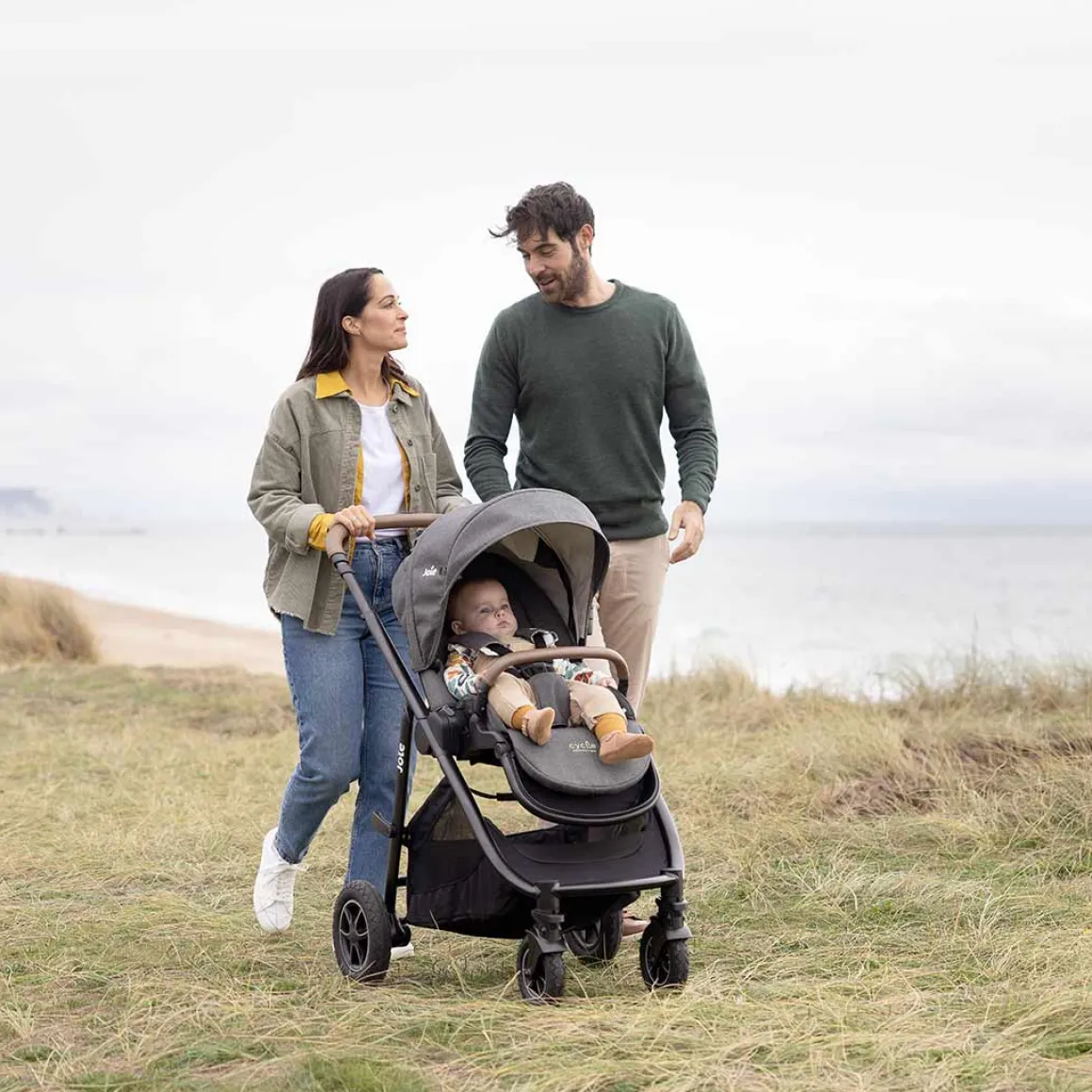 Joie Cycle Versatrax Trio Travel System - Shell Grey