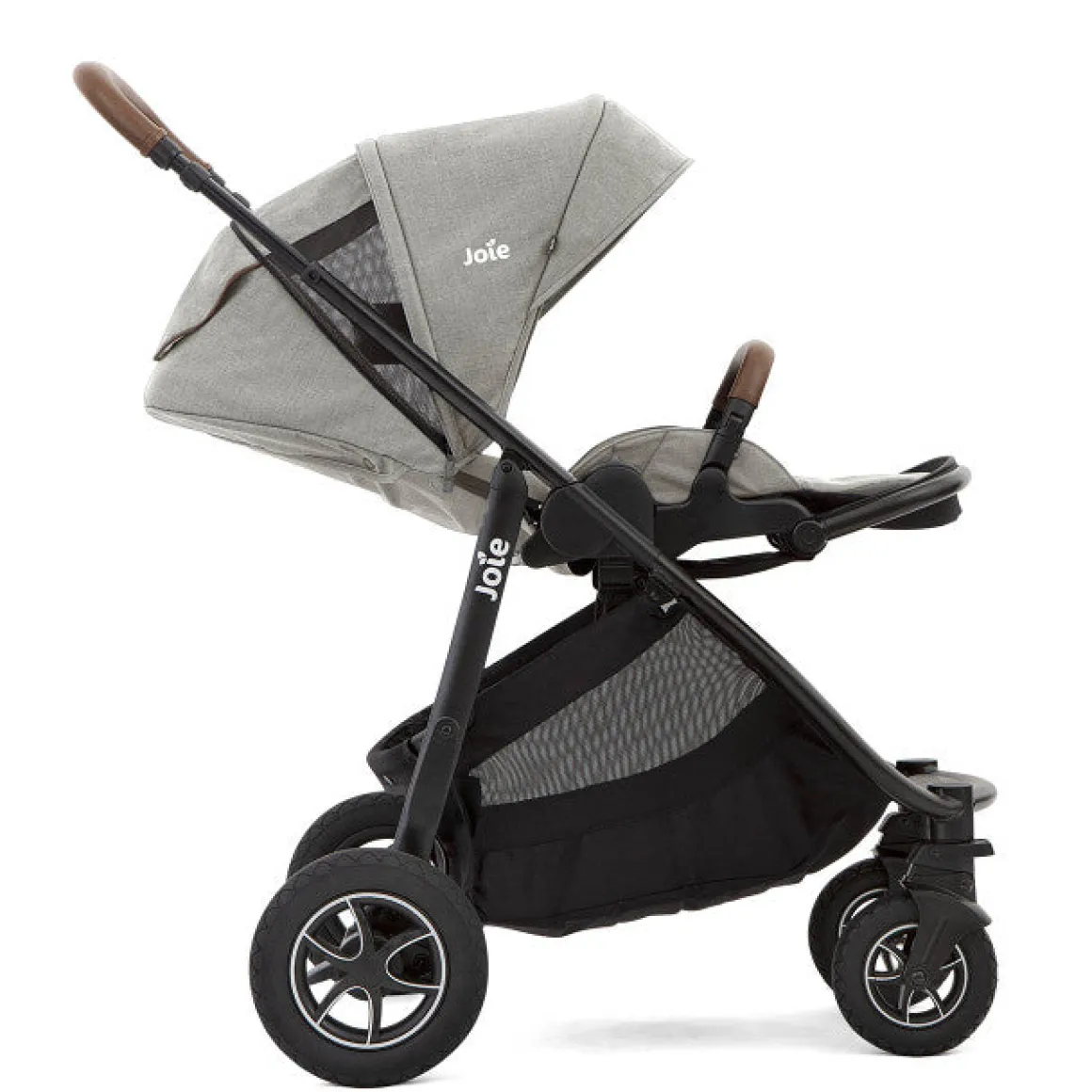 Joie Versatrax Newborn Essentials Bundle - Pebble