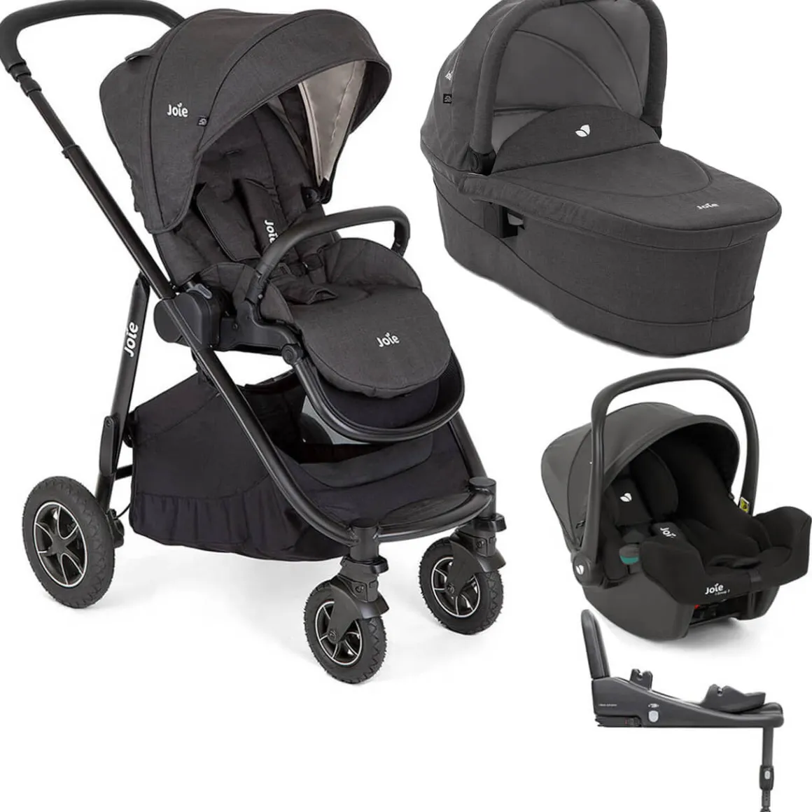 Joie Versatrax On The Go Bundle - Shale