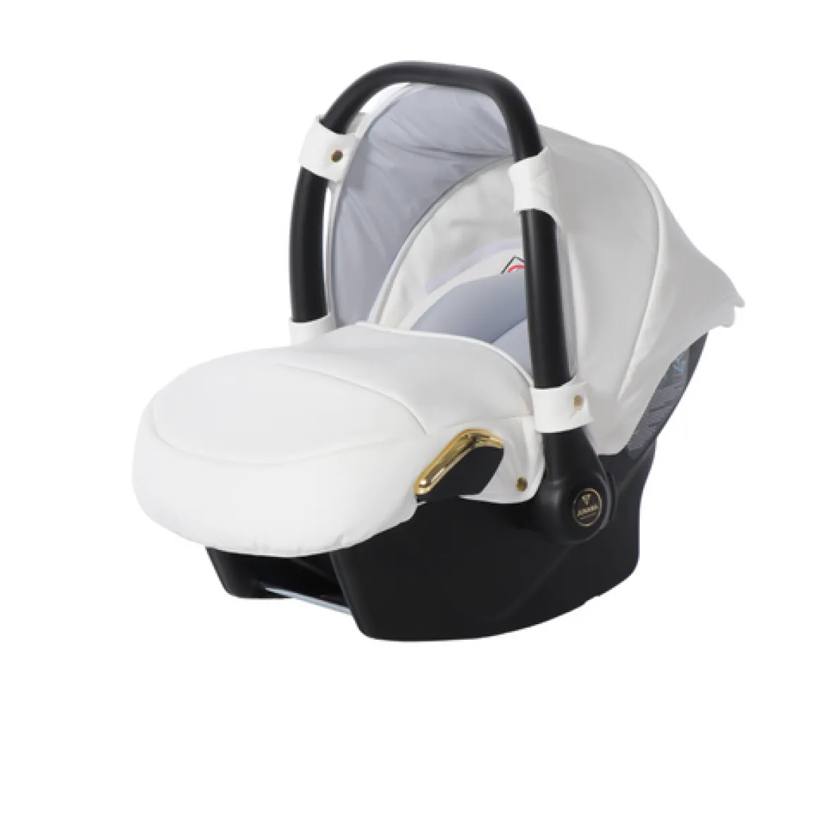 JUNAMA FLUO INDIVIDUAL WHITE GOLD CAR SEAT
