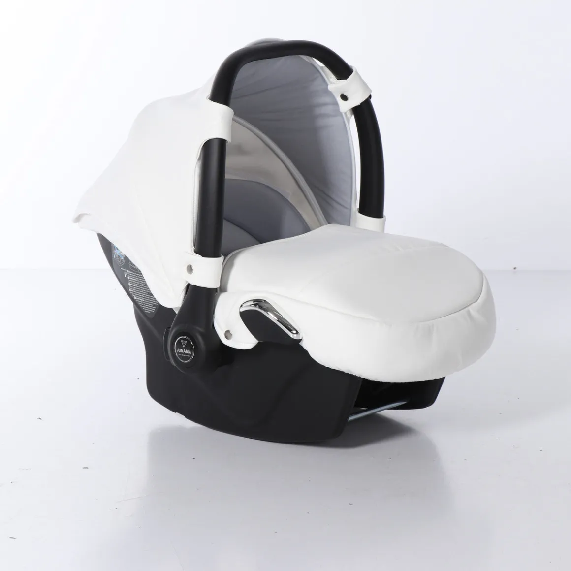 JUNAMA FLUO INDIVIDUAL WHITE SILVER CAR SEAT