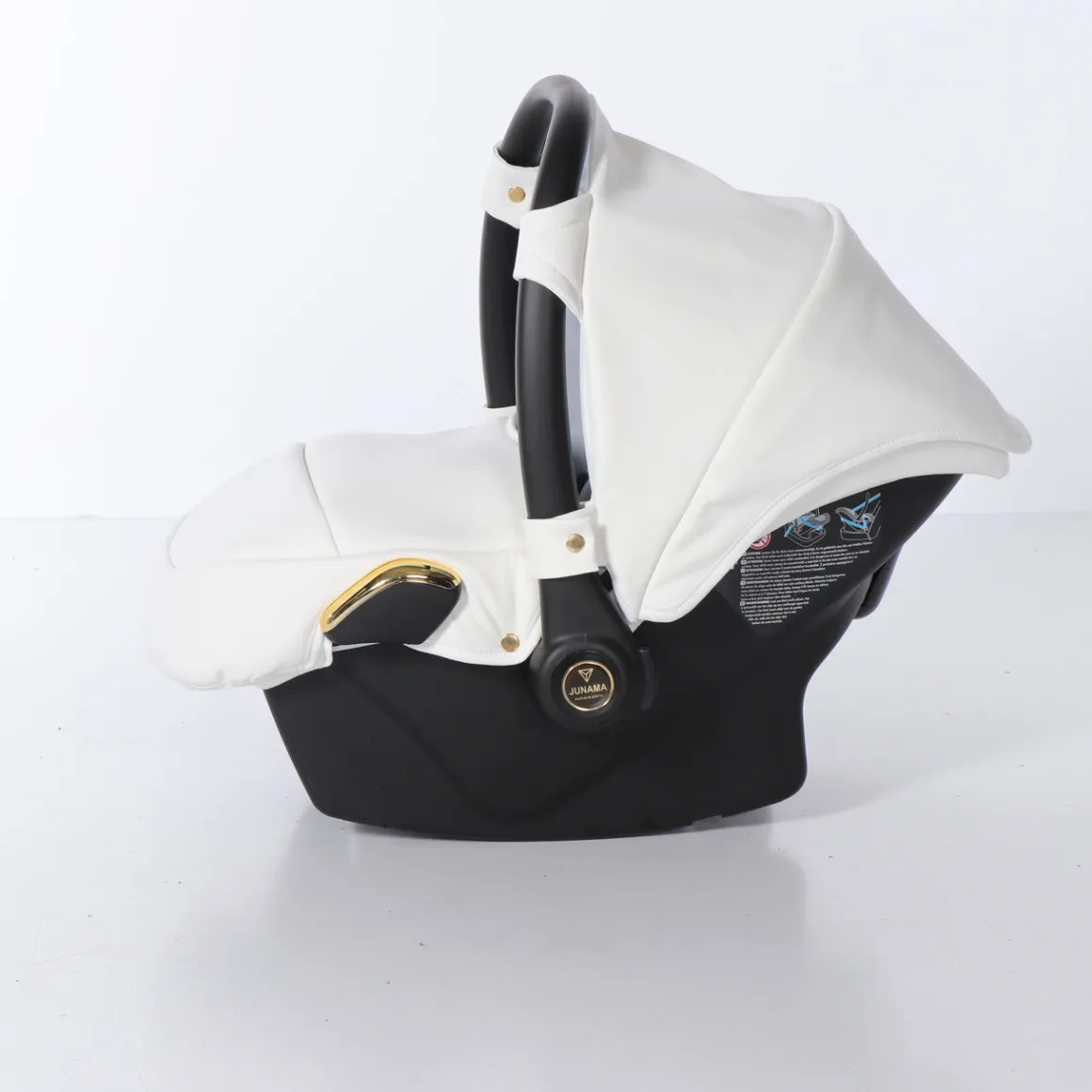 JUNAMA FLUO INDIVIDUAL WHITE GOLD CAR SEAT