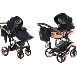 Junama Handcraft - Black Rose Gold  - 3 in 1