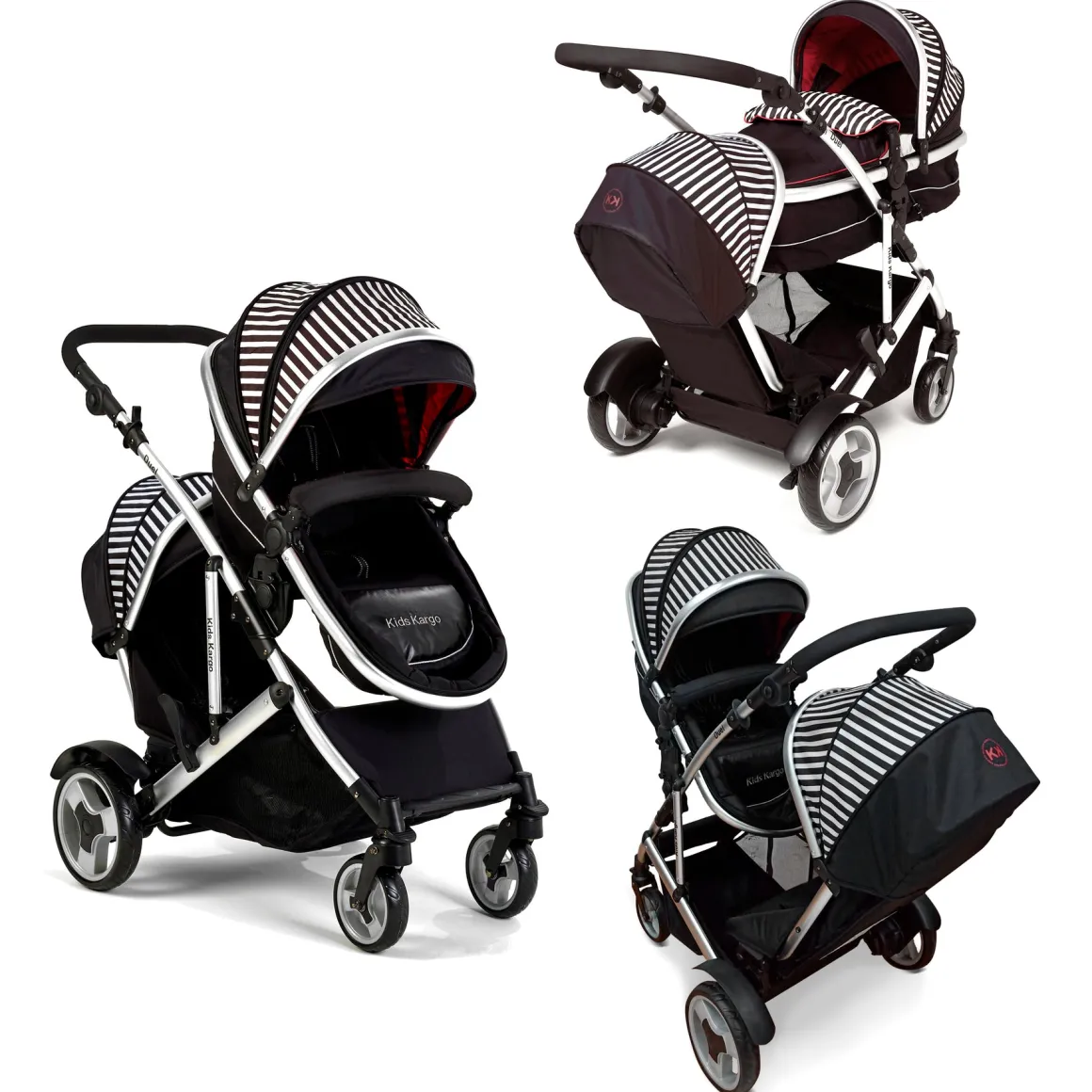 Kids Kargo - Duel DS - Tandem Double Stroller