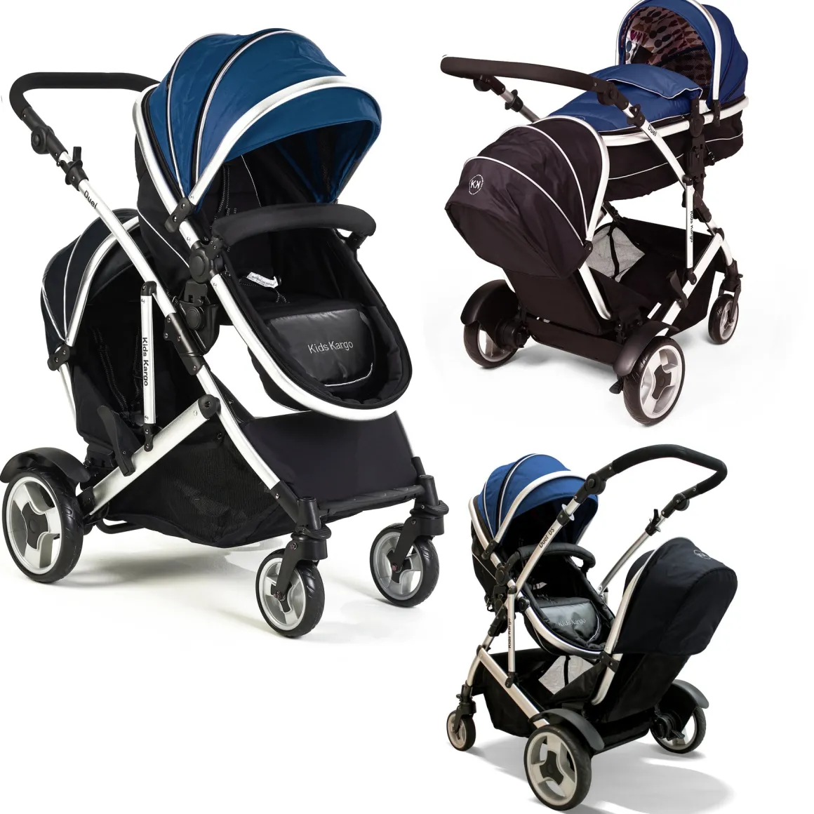 Kids Kargo - Duel DS - Tandem Double Stroller