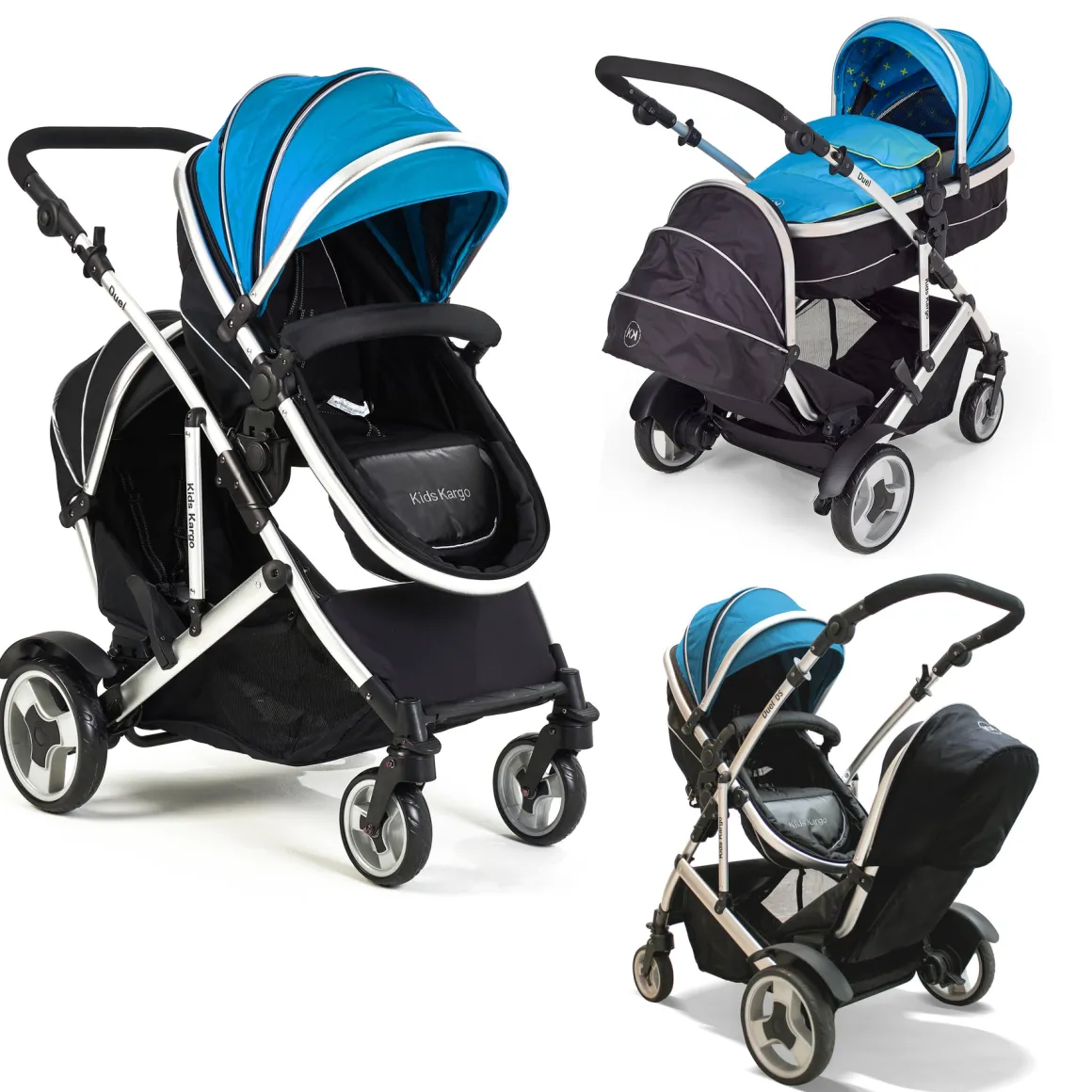 Kids Kargo - Duel DS - Tandem Double Stroller