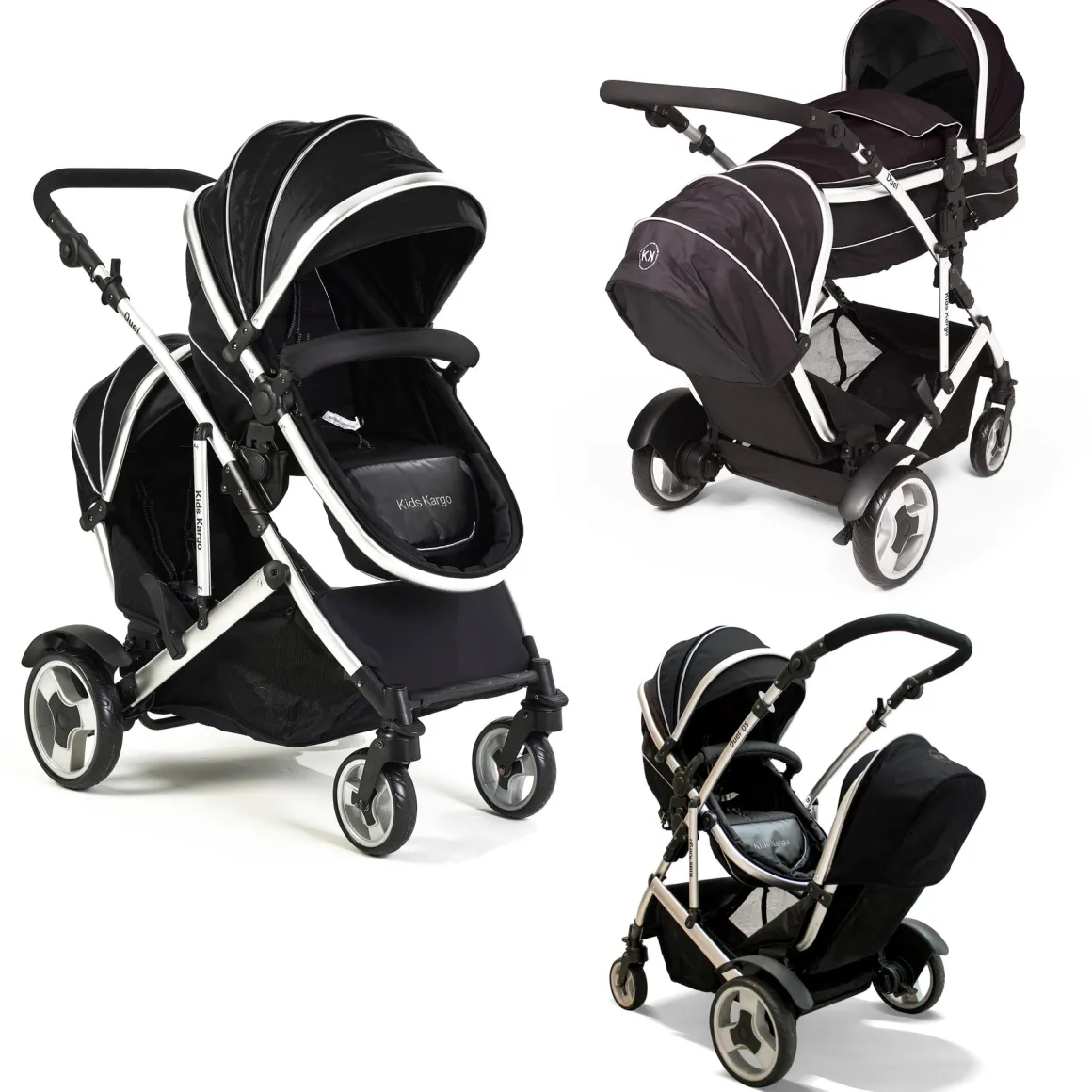 Kids Kargo - Duel DS - Tandem Double Stroller