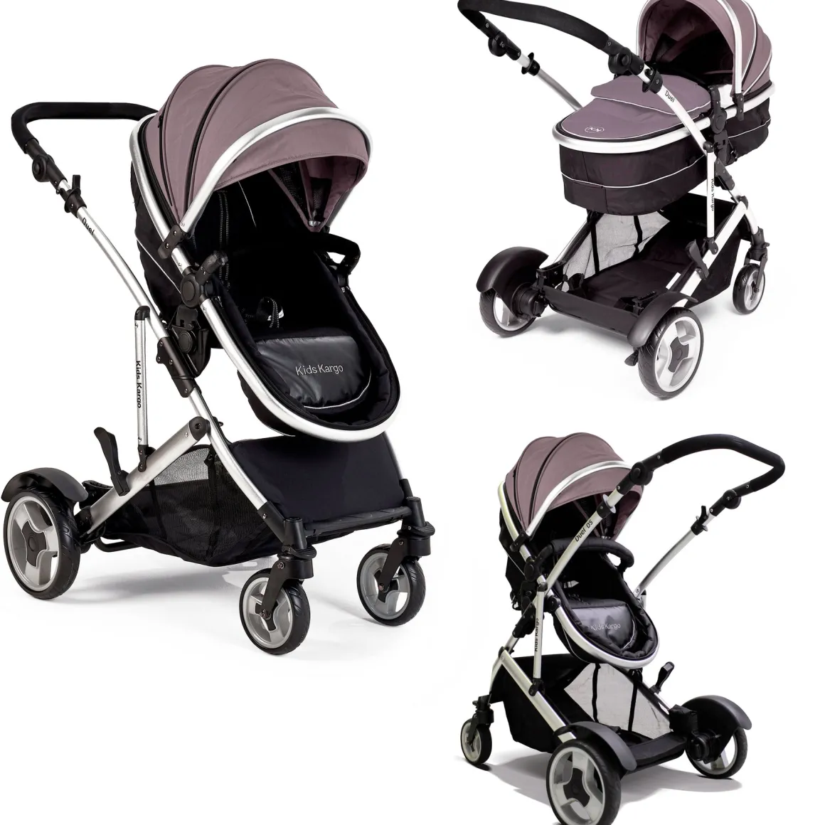 Kids Kargo - Duel DS Junior - Single Stroller with Double Option