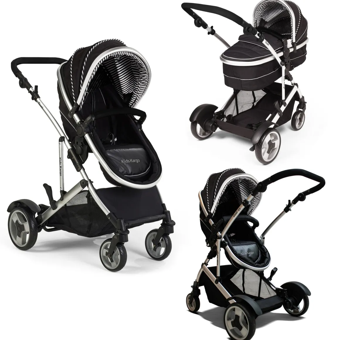 Kids Kargo - Duel DS Junior - Single Stroller with Double Option