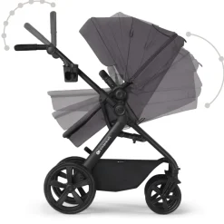 Kinderkraft - A-TOUR Travel System - Black