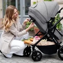 Kinderkraft - A-TOUR Travel System - Black