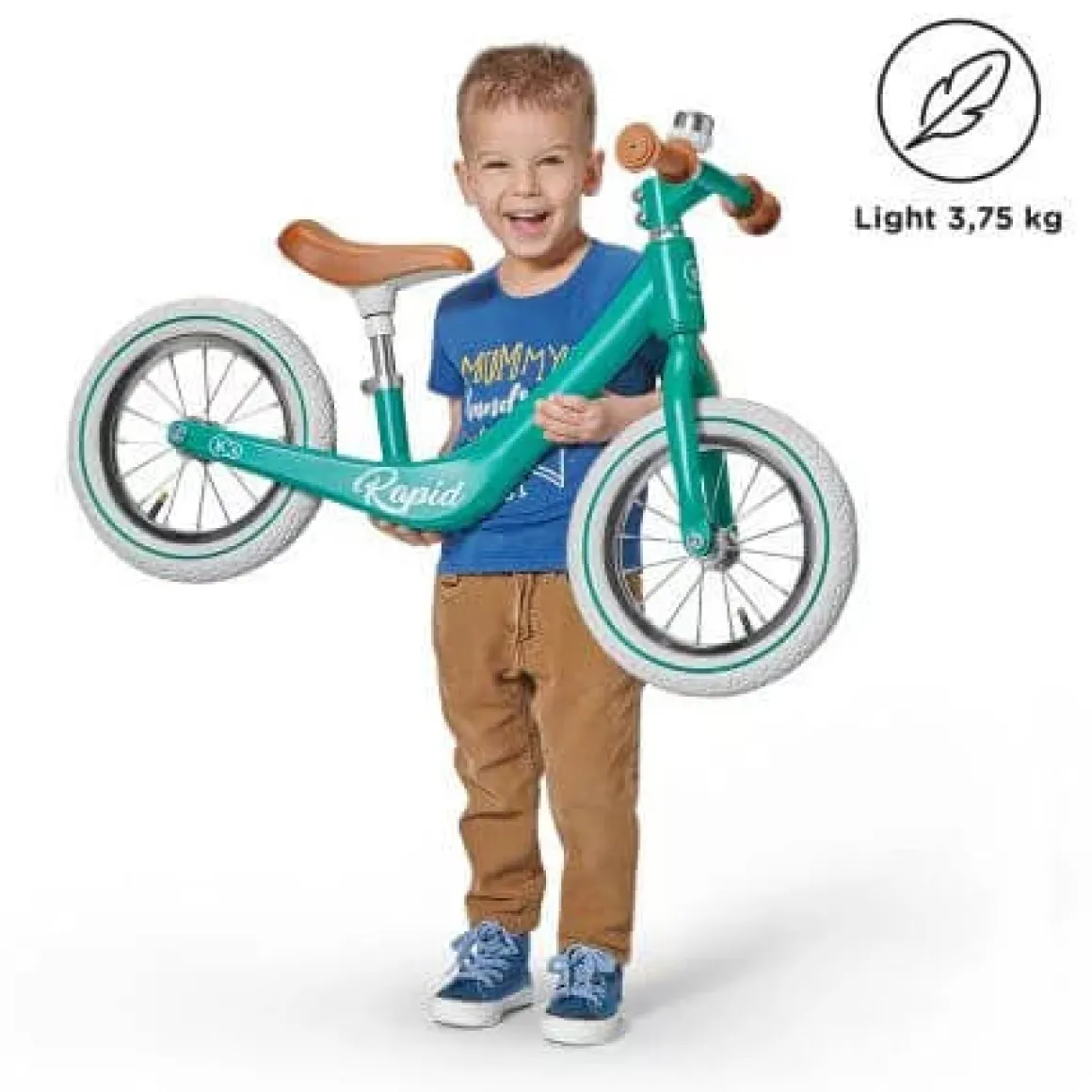 Kinderkraft Balance Bike Rapid - Sapphire Blue
