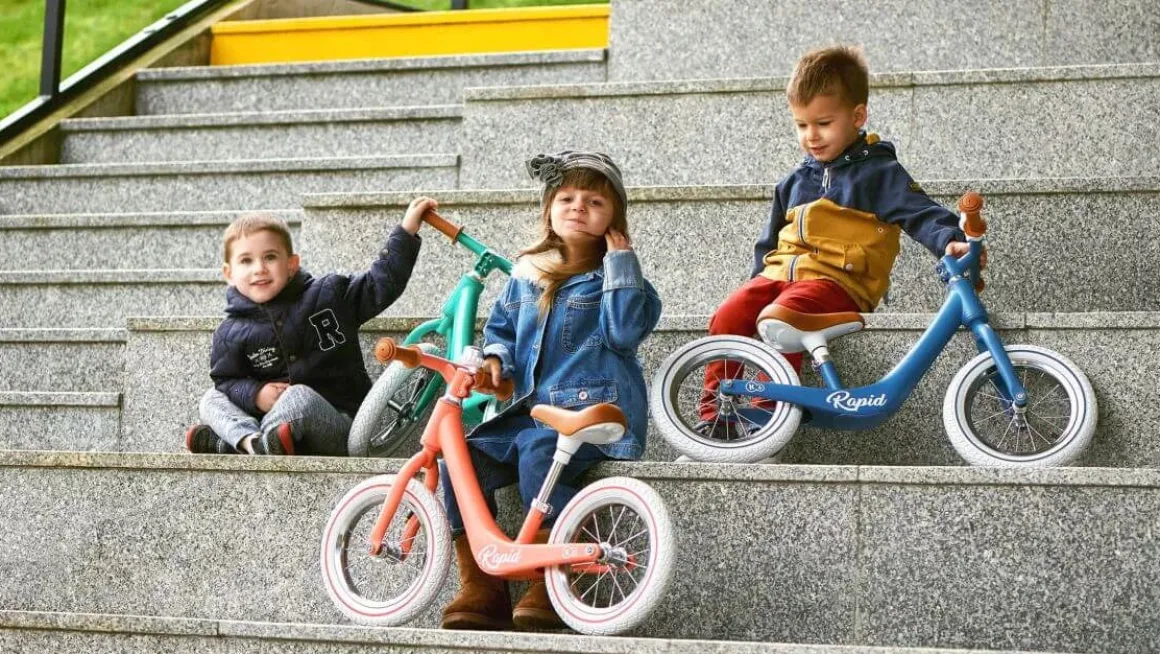 Kinderkraft Balance Bike Rapid - Sapphire Blue