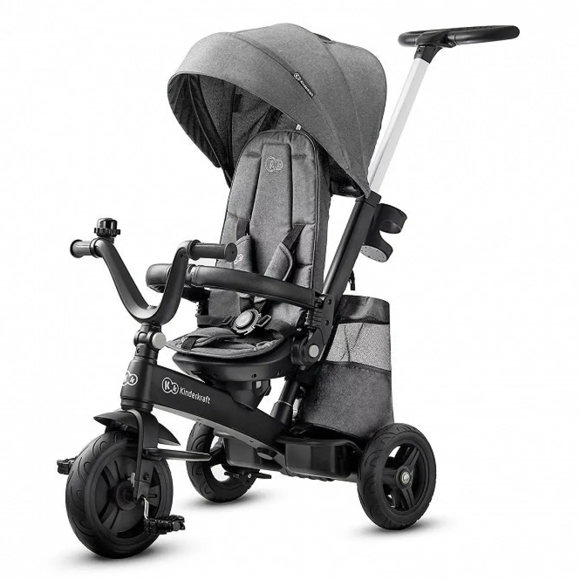 Kinderkraft Easytwist Tricycle - Grey