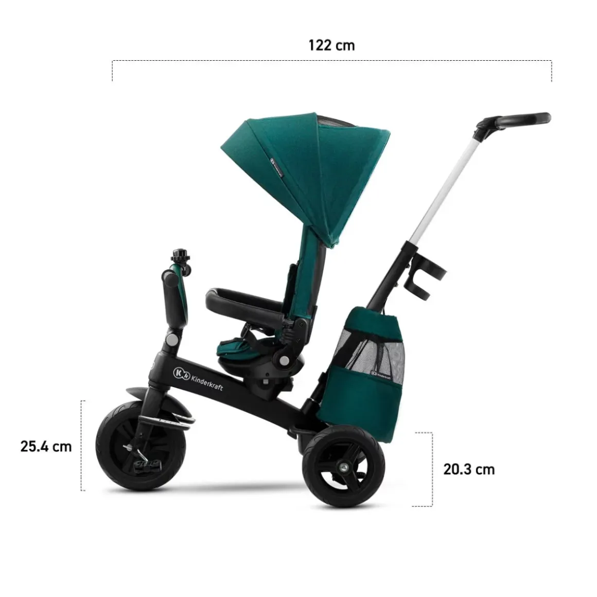 Kinderkraft Easytwist Tricycle - Pink