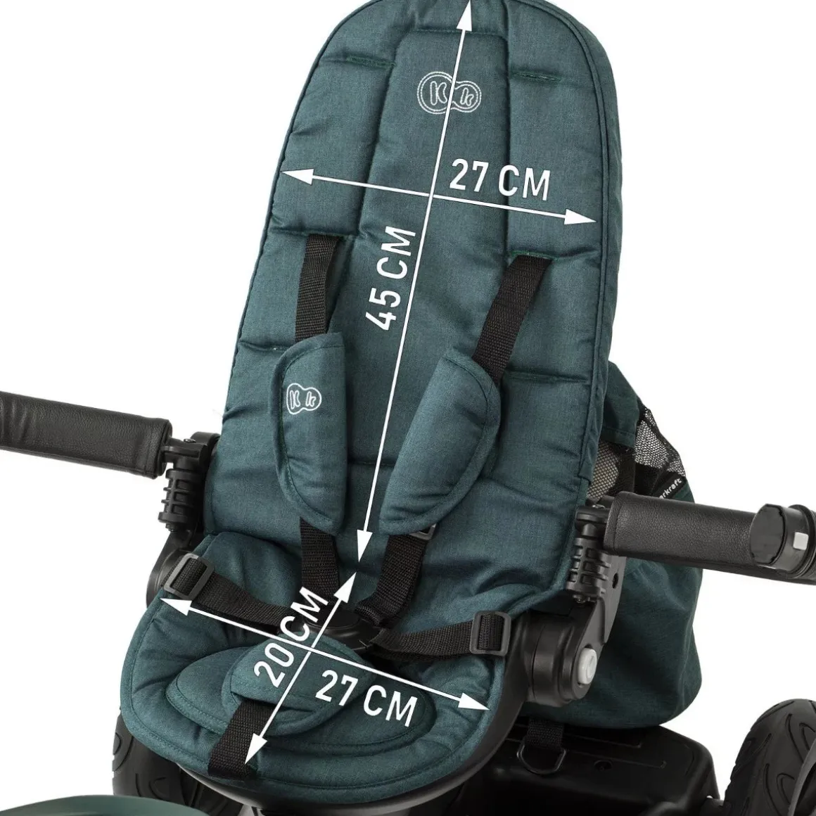 Kinderkraft Easytwist Tricycle - Green