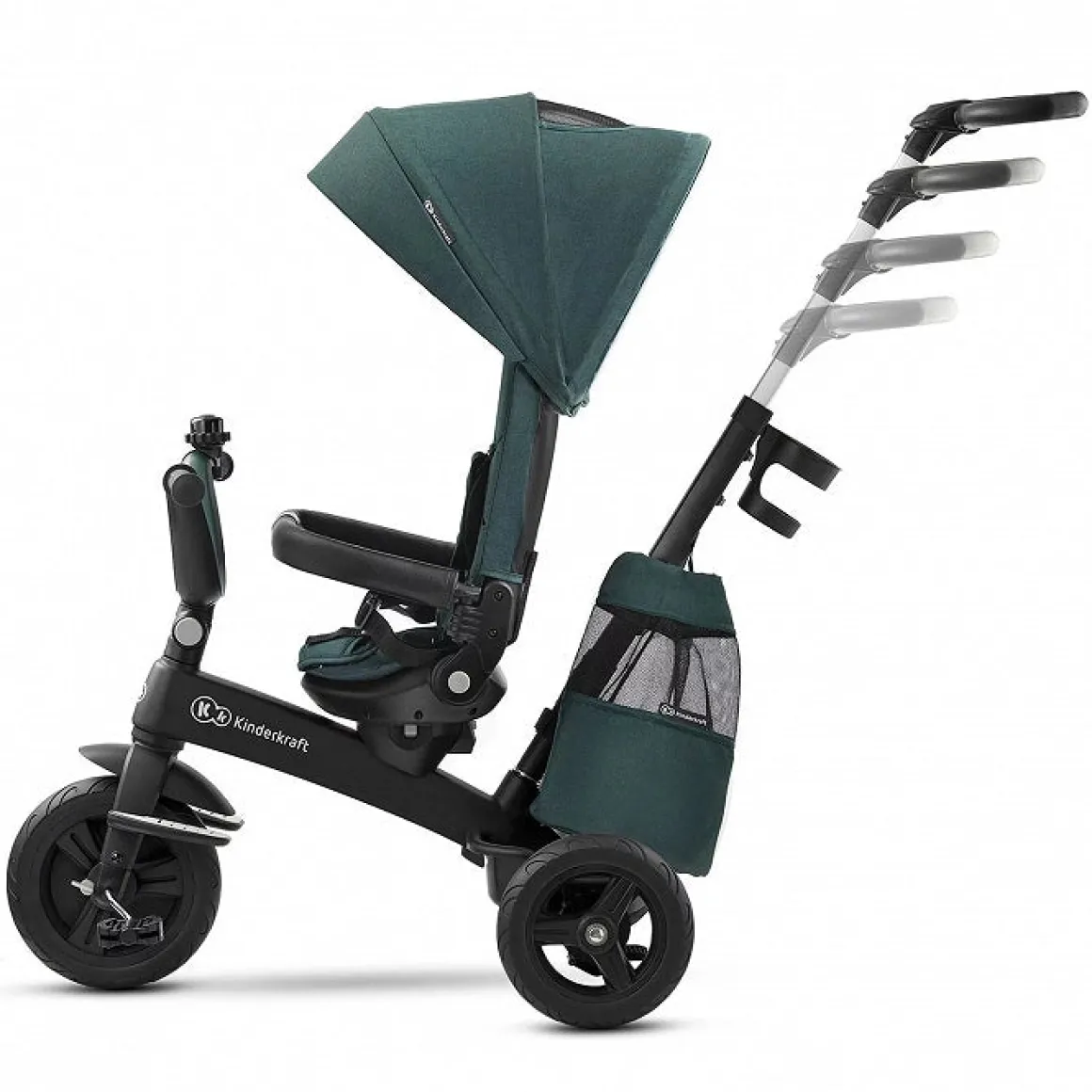 Kinderkraft Easytwist Tricycle - Green
