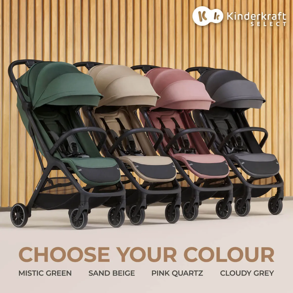 Kinderkraft Nubi2 Pushchair - Mistic Green