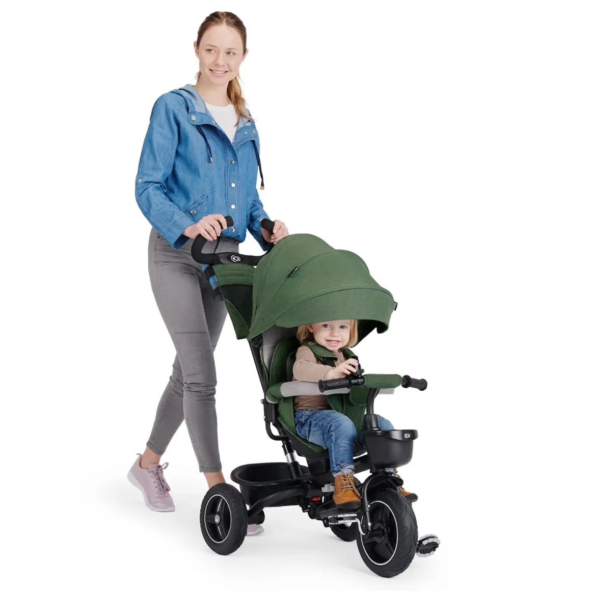 Kinderkraft Spinstep Tricycle - Green