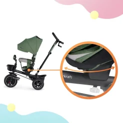 Kinderkraft Spinstep Tricycle - Grey