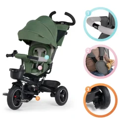 Kinderkraft Spinstep Tricycle - Grey