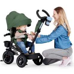 Kinderkraft Spinstep Tricycle - Grey