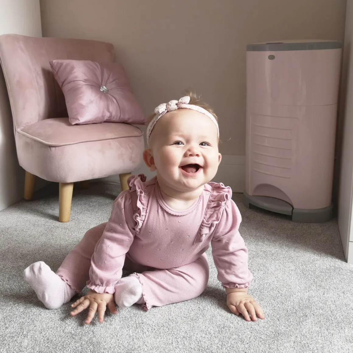 Korbell - Classic - Nappy Bin 16 litres - Odour Free Nappy Disposal